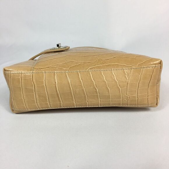 ‎Beige Faux Leather Small Shoulder Bag - Picture 4 of 8